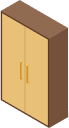 2 Door Wardrobe